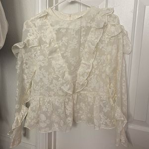 Floral pattern blouse